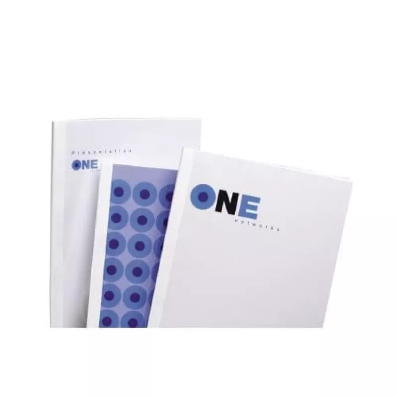 GBC Standard Thermal Binding Covers 40mm White (50), A4, PVC, White, 50 pc(s)