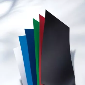 GBC Binding Cover Poly Opaque A4 300 Micron, A4, Polyvinyl chloride (PVC), White, Matt, 0.3 mm, 25 pc(s)
