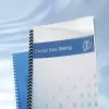 GBC Binding Cover Poly Clear View A4 300 Micron Frosted, A4, Polyvinyl chloride (PVC), Transparent, Matt, 0.3 mm, 100 pc(s)
