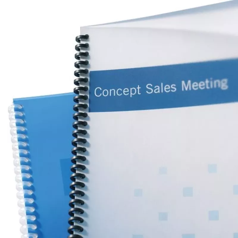 GBC Binding Cover Poly Clear View A4 300 Micron Frosted, A4, Polyvinyl chloride (PVC), Transparent, Matt, 0.3 mm, 100 pc(s)