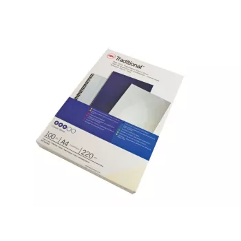 GBC Binding Cover A4 Plain 250 gsm, A4, Carton, White, Matt, 100 sheets, 2.2 kg