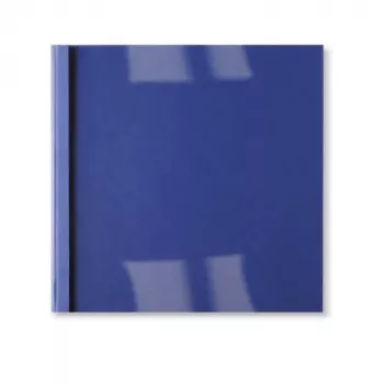 GBC LeatherGrain Thermal Binding Covers 3mm Royal Blue (100)