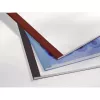GBC LeatherGrain Thermal Binding Covers 3mm White (100), A4, PVC, Transparent, White, Matt, 30 sheets, 3 mm