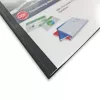 GBC LeatherGrain Thermal Binding Covers 3mm White (100), A4, PVC, Transparent, White, Matt, 30 sheets, 3 mm