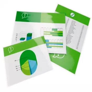 GBC Lamination Pouch A4 250 Micron, Glossy, Transparent, A2, 303 mm, 216 mm, 100 pc(s)