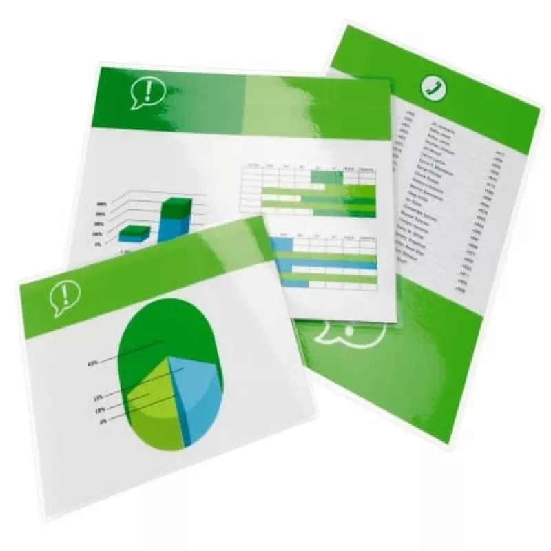 GBC Lamination Pouch A4 250 Micron, Glossy, Transparent, A2, 303 mm, 216 mm, 100 pc(s)