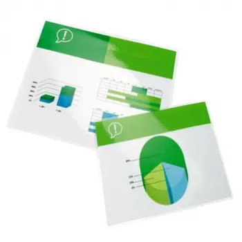 GBC Lamination Pouch A2 125 Micron, Glossy, Transparent, A2, 0.125 mm, 100 pc(s)