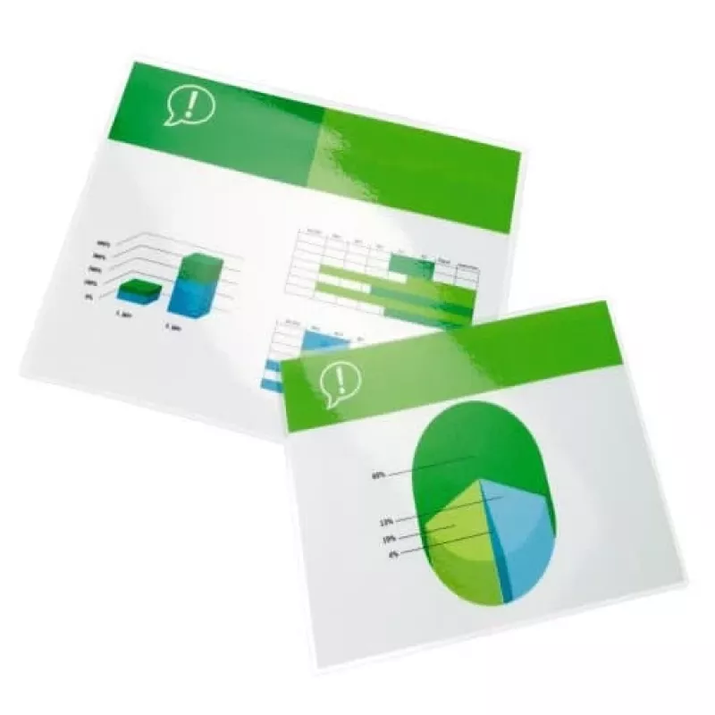 GBC Lamination Pouch A2 125 Micron, Glossy, Transparent, A2, 0.125 mm, 100 pc(s)