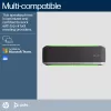 HP Poly Sync 60 Microsoft Teams Certified Speakerphone, Silver, RoHS, Federal Communications Commission (FCC), CE, 37 mm, 116 mm, 394 mm, 1 kg