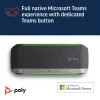 HP Poly Sync 40+ Microsoft Teams Certified USB-A USB-C Speakerphone +BT700 USB-A Adapter
