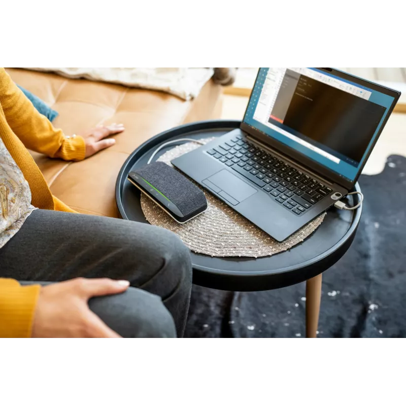 HP Poly Sync 10 Microsoft Teams Certified Speakerphone, PC, Silver, 0.715 m, IP64, Windows 10, Windows 11, MacOS