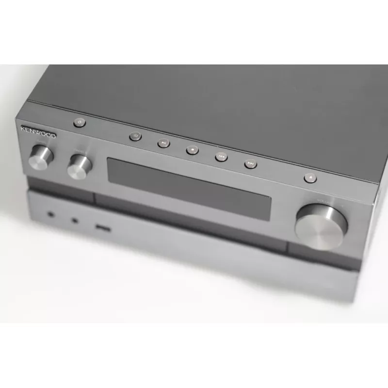 Kenwood M-918DAB-H home audio system Home audio micro system 10 W Aluminium, Black