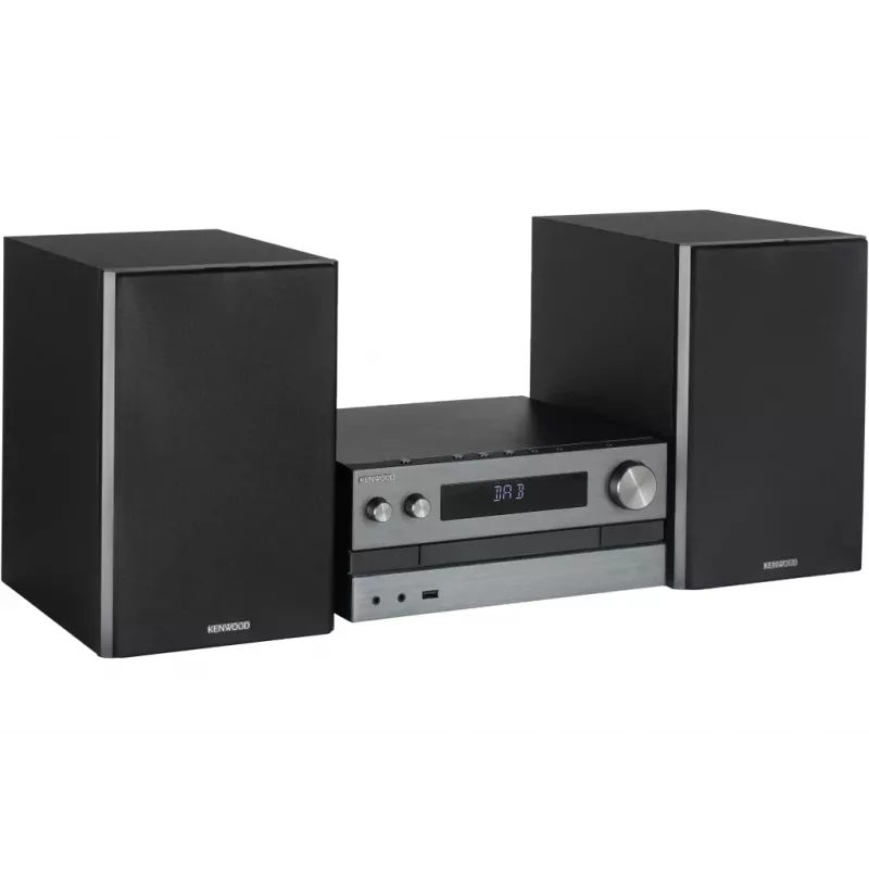 Kenwood M-918DAB-H home audio system Home audio micro system 10 W Aluminium, Black