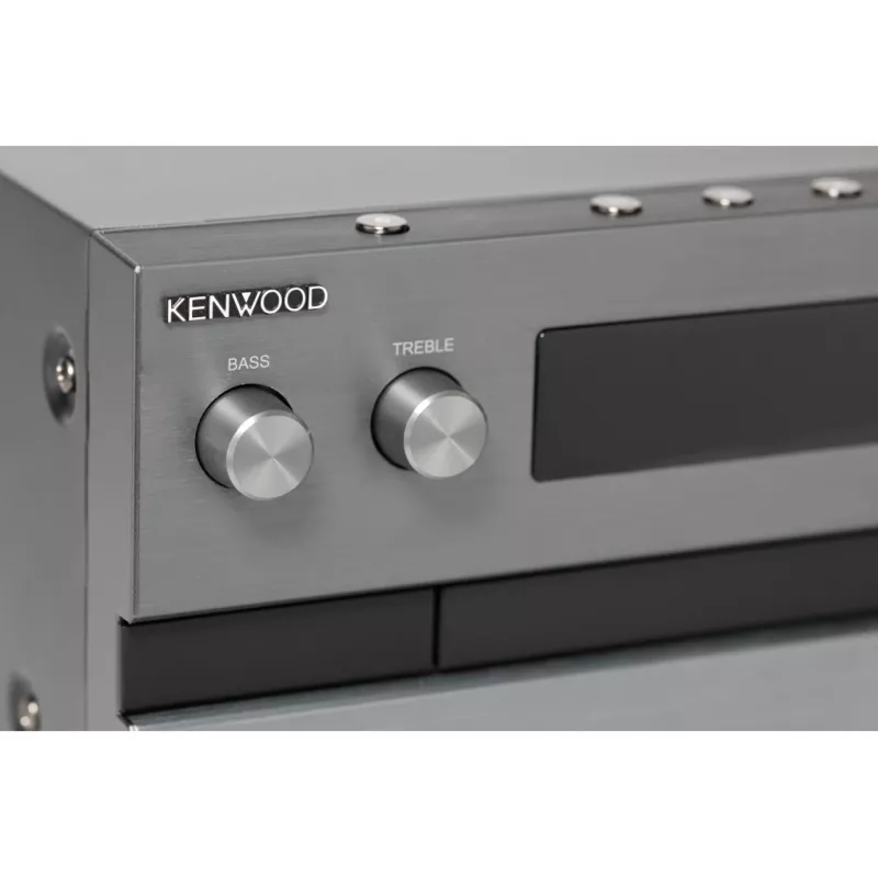 Kenwood M-918DAB-H home audio system Home audio micro system 10 W Aluminium, Black