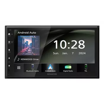 Kenwood DMX6523DABS car media receiver Black Wi-Fi Bluetooth