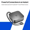 HP Thunderbolt 4 Ultra 280W G6 Dock, Wired, Thunderbolt 4, 280 W, 10,100,1000,2500 Mbit/s, Grey, 8K Ultra HD