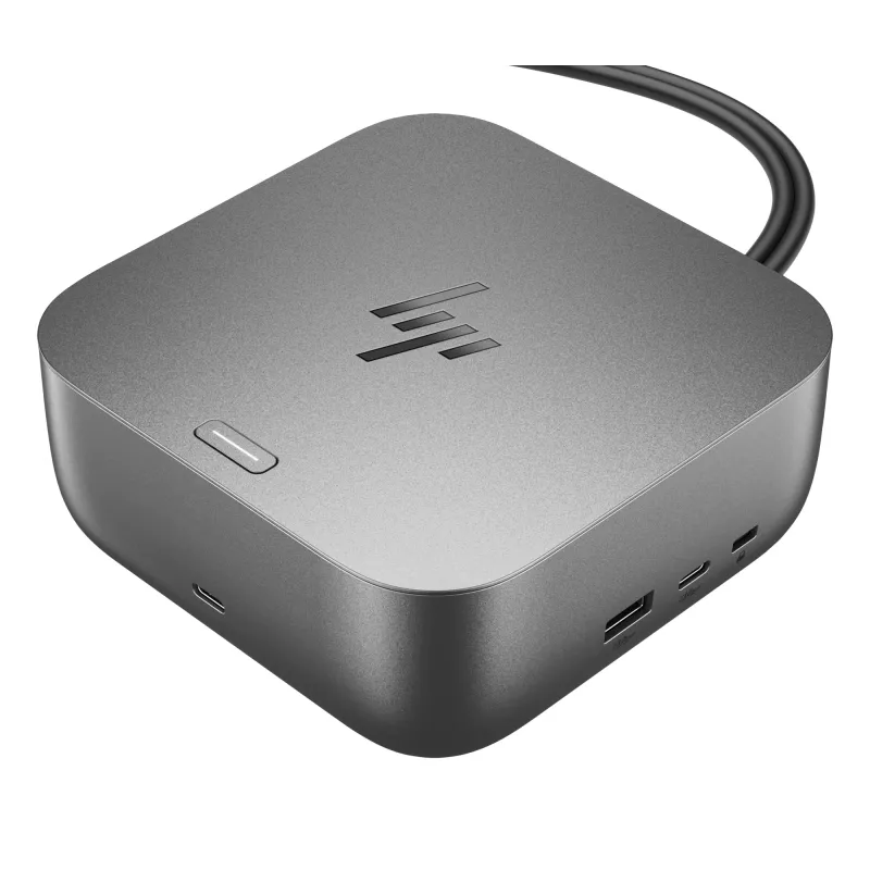 HP Thunderbolt 4 Ultra 280W G6 Dock, Wired, Thunderbolt 4, 280 W, 10,100,1000,2500 Mbit/s, Grey, 8K Ultra HD