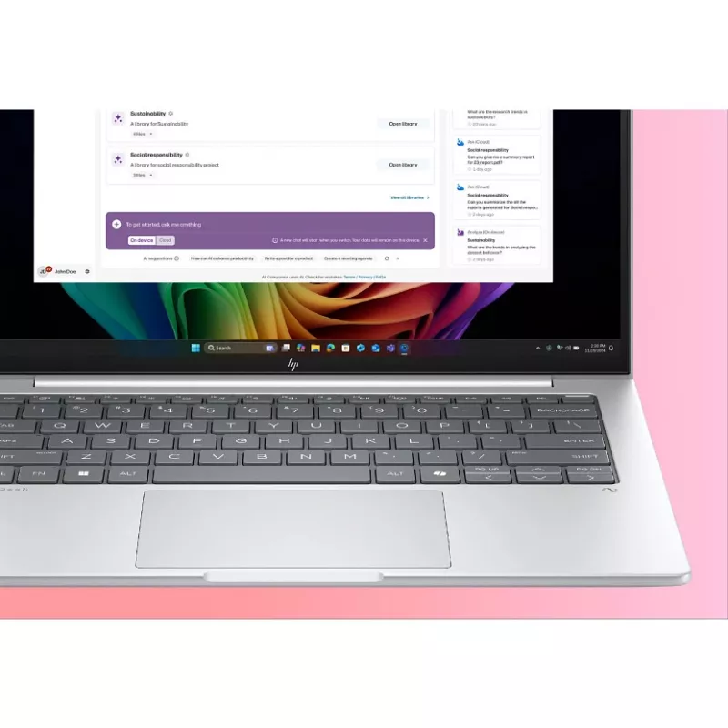 Laptop HP EB8G1a14AI 14 inch AMD Ryzen AI 5 340 16GB 512GB SSD AMD Radeon 840M Windows 10