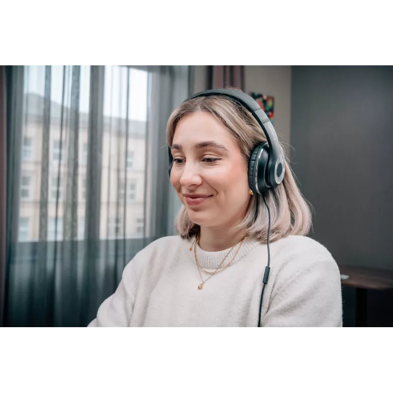 Verbatim TruSound USB-C Headset, Wired, Music/Everyday, 20 - 20000 Hz, 200.9 g, Headset, Black