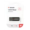 Verbatim V200 Metal USB Drive 64GB, 64 GB, USB Type-A, 3.2 Gen 1 (3.1 Gen 1), 200 MB/s, Cap, Black