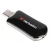 Verbatim Plectra USB-C Flash Drive Black 64GB, 64 GB, USB Type-C, 3.2 Gen 1 (3.1 Gen 1), 100 MB/s, Capless, Black