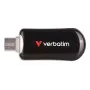 Verbatim Plectra USB-C Flash Drive Black 256GB, 256 GB, USB Type-C, 3.2 Gen 1 (3.1 Gen 1), 100 MB/s, Capless, Black