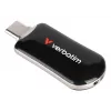 Verbatim Plectra USB-C Flash Drive Black 256GB, 256 GB, USB Type-C, 3.2 Gen 1 (3.1 Gen 1), 100 MB/s, Capless, Black