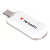 Verbatim Plectra USB-C Flash Drive White 64GB, 64 GB, USB Type-C, 3.2 Gen 1 (3.1 Gen 1), 100 MB/s, Capless, White