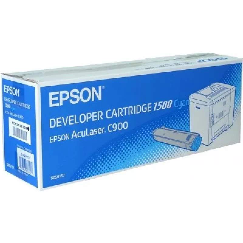Epson AL-C900 Developer Cartridge Cyan 1.5k, 1500 pages, Cyan, 1 pc(s)