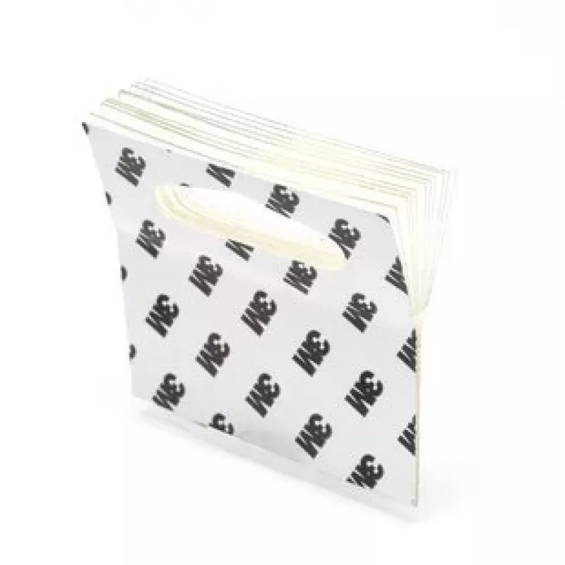 3M 1075 self-adhesive label Square Transparent