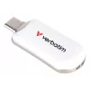 Verbatim Plectra USB-C Flash Drive White 512GB, 512 GB, USB Type-C, 3.2 Gen 1 (3.1 Gen 1), 100 MB/s, Capless, White