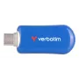 Verbatim Plectra USB-C Flash Drive Blue 512GB, 512 GB, USB Type-C, 3.2 Gen 1 (3.1 Gen 1), 100 MB/s, Capless, Blue