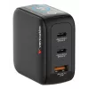 Verbatim Mini GaN Charger 65W with Display, Indoor, AC, 20 V, Black