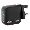 Verbatim Mini GaN Charger 65W with Display, Indoor, AC, 20 V, Black