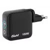 Verbatim Mini GaN Charger 100W with Display, Indoor, AC, 20 V, Black