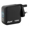 Verbatim Mini GaN Charger 100W with Display, Indoor, AC, 20 V, Black