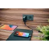 Verbatim Mini GaN Charger 100W with Display, Indoor, AC, 20 V, Black