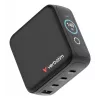 Verbatim Mini GaN Charger 140W with Display, Indoor, AC, 28 V, Black