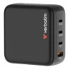 Verbatim Mini GaN Charger 140W with Display, Indoor, AC, 28 V, Black