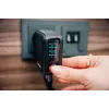 Verbatim Mini GaN Charger 140W with Display, Indoor, AC, 28 V, Black