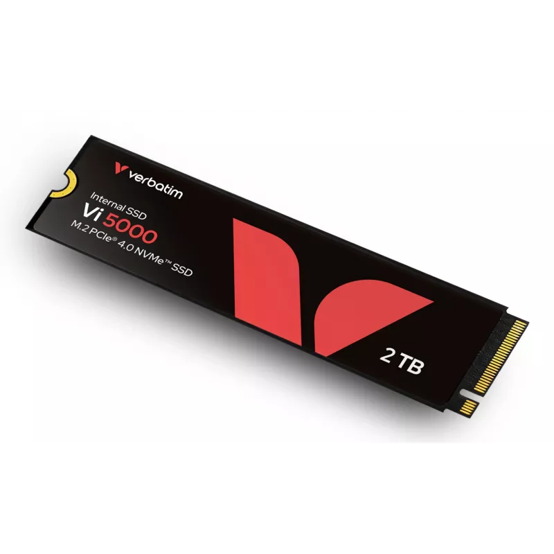 Verbatim Vi5000 PCIe NVMe M.2 SSD 2TB, 2 TB, M.2, 5000 MB/s