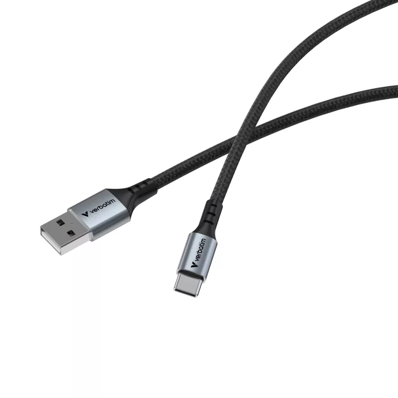 Verbatim Sync & Charge Cable USB-A to USB-C 120 cm, 1.2 m, USB A, USB C, USB 2.0, 0.48 Gbit/s, Black