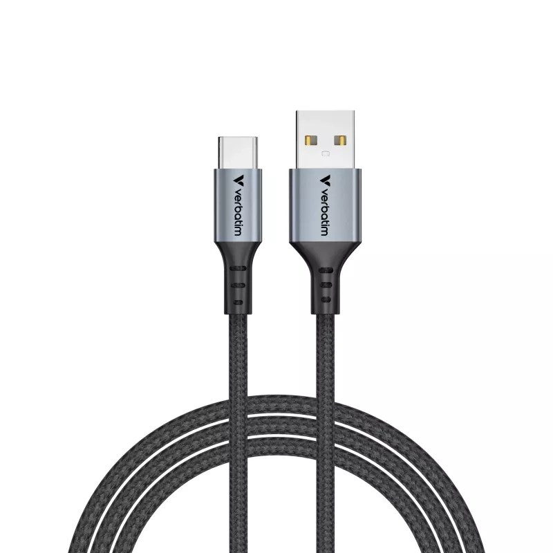 Verbatim Sync & Charge Cable USB-A to USB-C 120 cm, 1.2 m, USB A, USB C, USB 2.0, 0.48 Gbit/s, Black