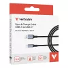 Verbatim Sync & Charge Cable USB-A to USB-C 120 cm, 1.2 m, USB A, USB C, USB 2.0, 0.48 Gbit/s, Black