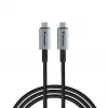 Verbatim Sync & Charge USB C to USB C 240W 40 Gbps 120 cm, 1.2 m, USB C, USB C, USB4 Gen 2x2, 40 Gbit/s, Black