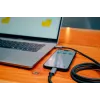 Verbatim Sync & Charge USB C to USB C 240W 40 Gbps 120 cm, 1.2 m, USB C, USB C, USB4 Gen 2x2, 40 Gbit/s, Black
