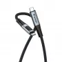 Verbatim Sync & Charge USB C to USB C 100W Display 120 cm, 1.2 m, USB C, USB C, USB 2.0, 0.48 Gbit/s, Black