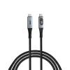Verbatim Sync & Charge USB C to USB C 100W Display 120 cm, 1.2 m, USB C, USB C, USB 2.0, 0.48 Gbit/s, Black