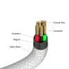 Verbatim Sync & Charge Magnetic Cable - 60W USB-C to USB-C 120 cm Grey