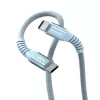Verbatim Sync & Charge Magnetic Cable - 60W USB-C to USB-C 120 cm Blue